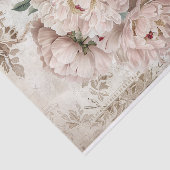 Papier Mousseline Vintage Peony Shabby Fond d'écran Découpage (Détail)