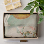 Papier Mousseline Vintage Poulet Vacances de Pâques (Cadeau)