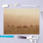 Papier Mousseline Vintage russophone Hay Bales (Artisanat)