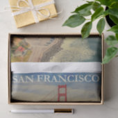 Papier Mousseline Vintage San Francisco Travel (Cadeau)