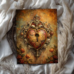 Papier Mousseline Vintage serrure en métal victorien serrure orné fl<br><div class="desc">Voici la collection de papier de découpage victorienne Vintage, un assortiment captivant de motifs exquis qui incarnent l'élégance intemporelle de l'époque victorienne. Cette collection présente des motifs complexes, des détails complexes et des couleurs délicates qui vous transporteront dans une époque révolue de sophistication et d'opulence. Chaque feuille de papier tissulaire...</div>