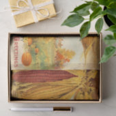 Papier Mousseline Vintage Thanksgiving Mix Series Design 16 (Cadeau)