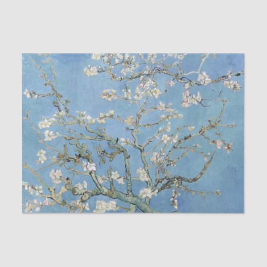 Papier Mousseline Vintage Vincent Van Gogh Almond Blossoms (Recto)