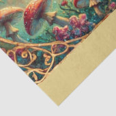 Papier Mousseline Vintage Wonderland Mushroom Moment (Détail)