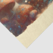 Papier Mousseline Vintage Wonderland Mushrooms Decoupage (Détail)