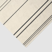 Papier Mousseline Vintages bandes (Détail)