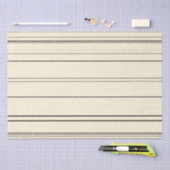 Papier Mousseline Vintages bandes (Artisanat)