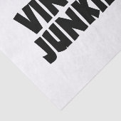 Papier Mousseline Vinyl Junkie (Détail)