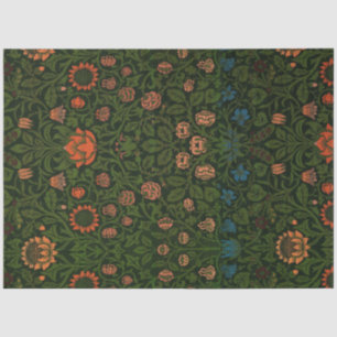 Papier Mousseline Violet et Columbine (par William Morris)