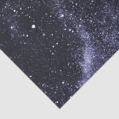 Papier Mousseline Violet violet noir galaxie abstraite (Détail)