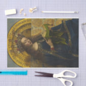 Papier Mousseline Virgin Enthroné, Le Retable De Gand (Artisanat)