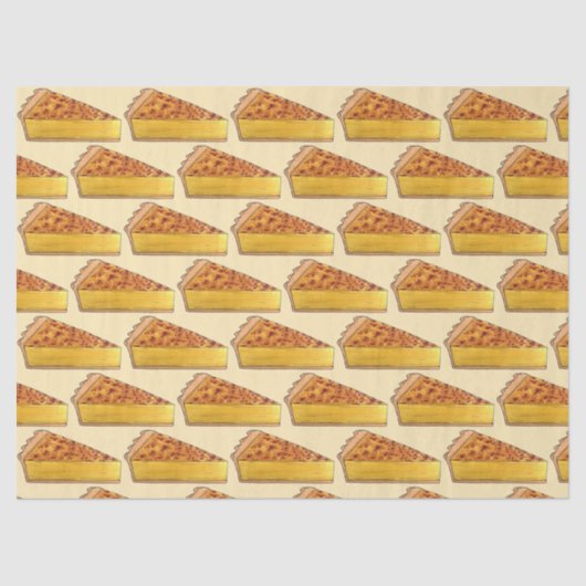 Papier Mousseline Virginia Chess Pie Cuisine du Sud des États-Unis D (Recto)