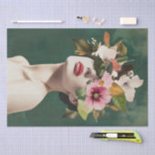 Papier Mousseline Visions florales (Artisanat)