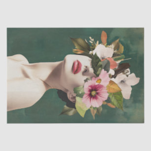 Papier Mousseline Visions florales