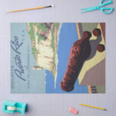 Papier Mousseline Visite de la forteresse El Morro, Porto Rico, Vieu (Artisanat)