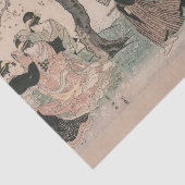 Papier Mousseline Visualisation des fleurs de cerises au printemps j (Détail)