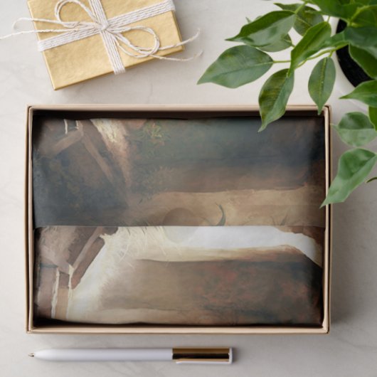 Papier Mousseline Vivant (Cadeau)