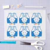 Papier Mousseline Vivez votre objet (Artisanat)