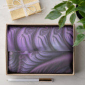 Papier Mousseline Vivid Cool Abstrait rose violet Fractal Art Spiral (Cadeau)