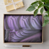 Papier Mousseline Vivid Cool Abstrait rose violet Fractal Art Spiral (Cadeau)