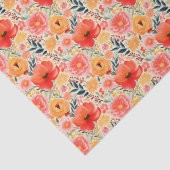 Papier Mousseline Vivid Flower Party (Détail)