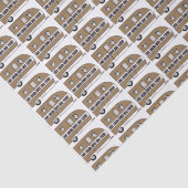 Papier Mousseline Vivre, rire, aimer et Camp (Détail)