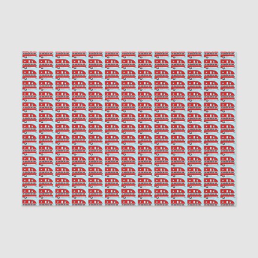 Papier Mousseline Vivre, rire, aimer et Camp (Recto)