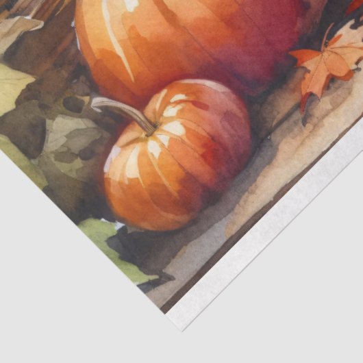 Papier Mousseline Vizsla Hongroise L'Automne Laisse Découpage (Détail)