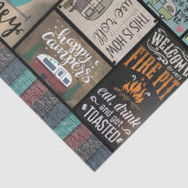 Papier Mousseline Voici comment nous roulons (Détail)