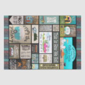 Papier Mousseline Voici comment nous roulons (Recto)