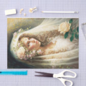 Papier Mousseline Voici l'épouse (Artisanat)