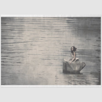 Papier Mousseline Voile Onwords - Mobilier Decoupage Papier