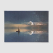 Papier Mousseline Voile vers les nuages (Recto)