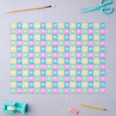 Papier Mousseline Voilier motif (Artisanat)