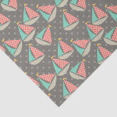 Papier Mousseline Voiliers lunatiques (Détail)