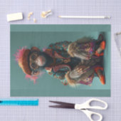 Papier Mousseline Voir pas de singe malin (Artisanat)