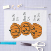 Papier Mousseline Voir Pas D'Entendre Pas De Parler Pas De Papier Ti (Artisanat)