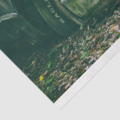 Papier Mousseline Voiture noire rouillée Vintage 20x30 Découpage (Détail)