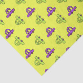 Papier Mousseline Voitures de caricature jaune (Détail)