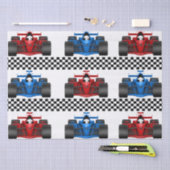 Papier Mousseline Voitures de course (Artisanat)