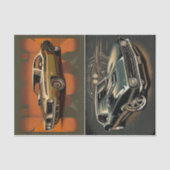 Papier Mousseline Voitures musculaires (Recto)