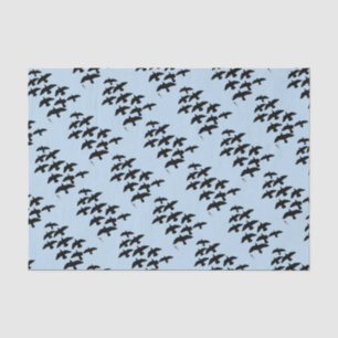 Papier Mousseline Vol de pigeons