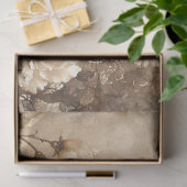 Papier Mousseline Vol d'or (Cadeau)