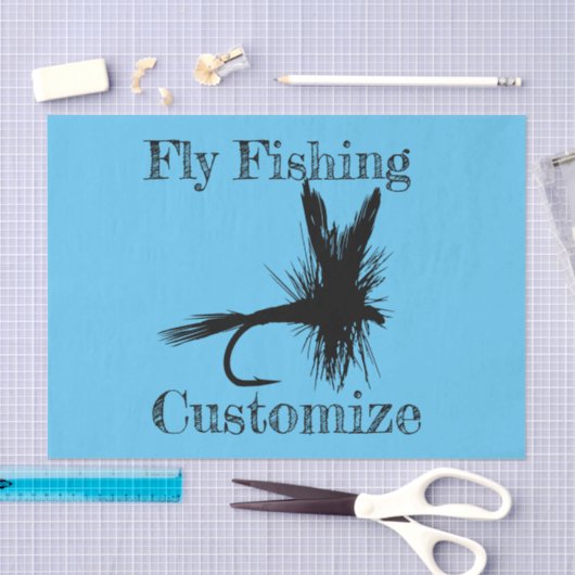 Papier Mousseline Vol Pêche Vol Thunder_Cove (Artisanat)