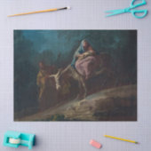Papier Mousseline Vol vers l'Egypte par Francisco Goya Tissue Paper (Artisanat)