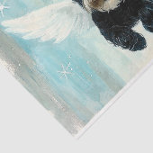 Papier Mousseline Voler Chien Chien Chien Chien Chien Avec Ailes AU8 (Détail)