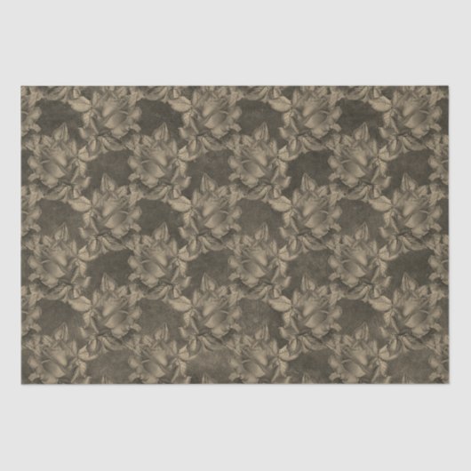 Papier Mousseline Vos rêves enveloppent des feuilles de papier (Recto)