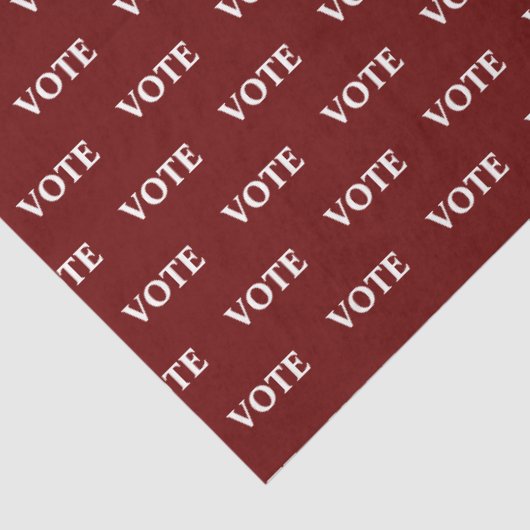 Papier Mousseline Vote (Détail)