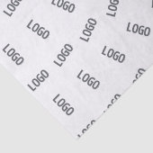 Papier Mousseline Votre logo d'entreprise | Conception de Motif Logo (Détail)