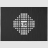 Papier Mousseline Votre logo ou image | Motif moderne unique (Recto)